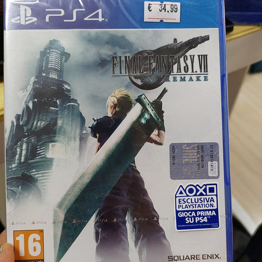 Final Fantasy 7 Remake Ps4