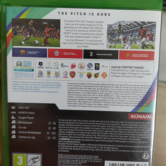 Pes 2021  xboxone