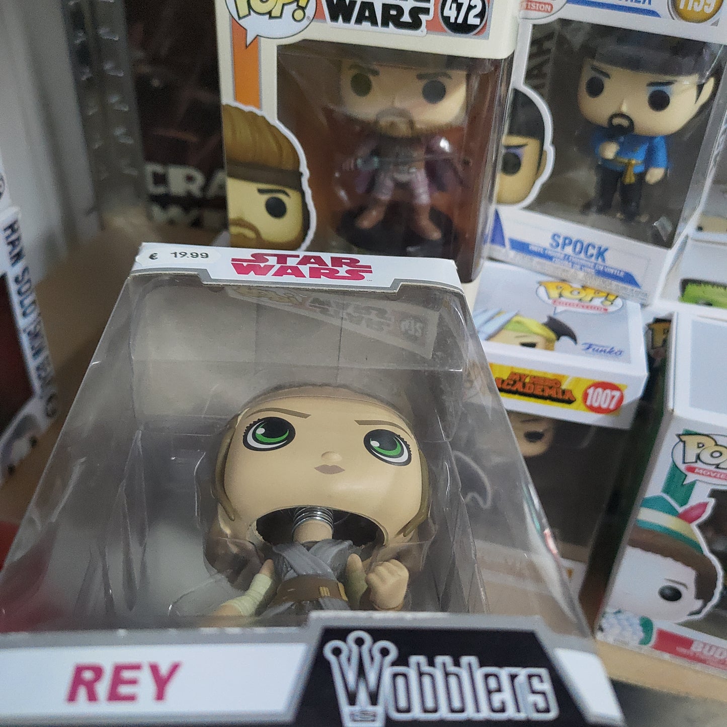 Rey Bubblehead  Star Wars Pop