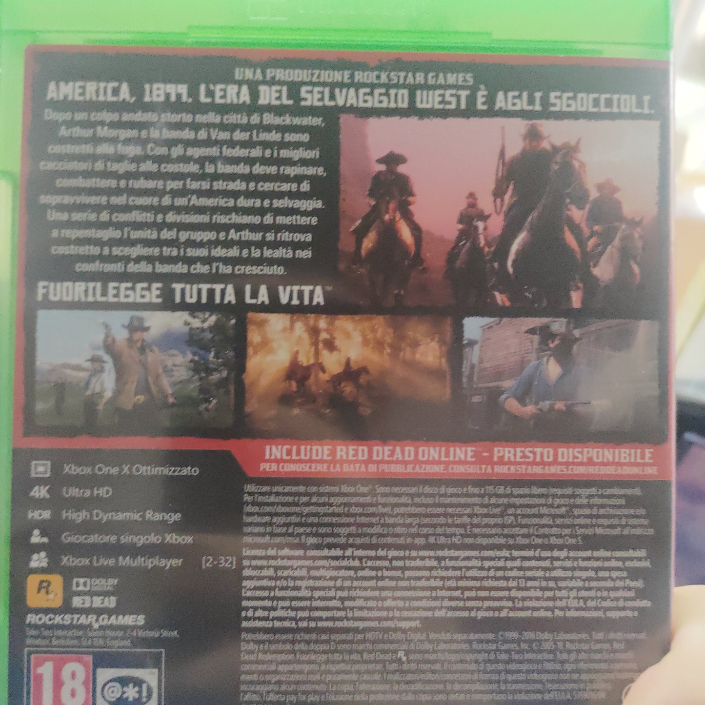 Red dead Redemption 2 xboxone