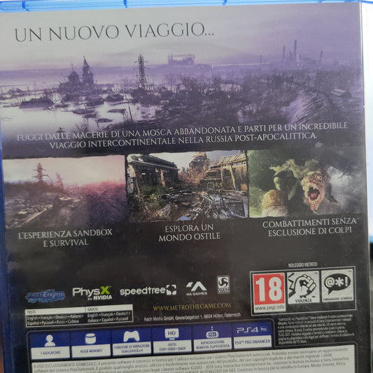 Metro Exodus Ps4